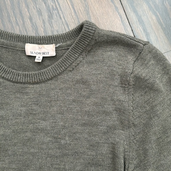 Sunday Best (Aritzia) Crop wool Sweater - Picture 2 of 2